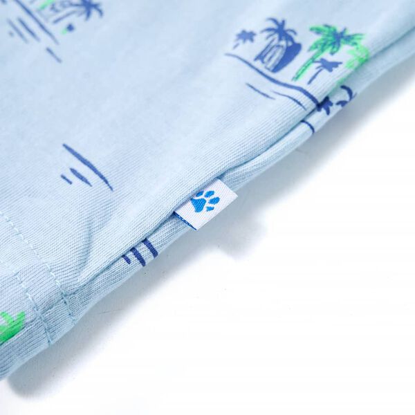 Детска тениска, светлосиня, 104