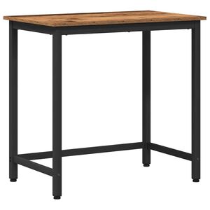 vidaXL Маса Старо дърво 100 x 50 x 76,5 см