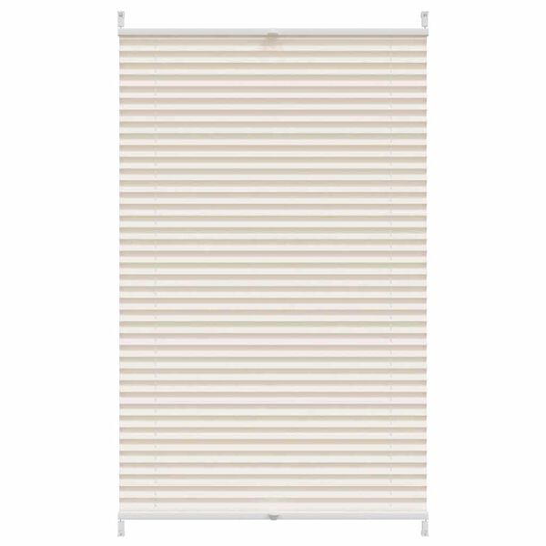 Плисирана щора 70 х 125 см, цвят крем