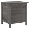vidaXL Градинска ракла антрацит 50x49x56,5 см чам масив