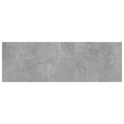 vidaXL Рафтове за етажерка, 4 бр, бетонно сиви, 60x20x1,5 см, ПДЧ