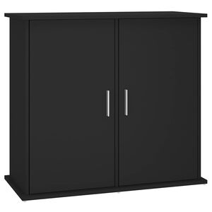 vidaXL Поставка за аквариум, бяла, 81x36x73 см, инженерно дърво