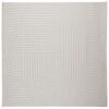 vidaXL Килим за вътрешна и външна употреба PALMERAS Крем 120 x 120 cm