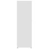 vidaXL Шкаф за баня, бял, 30x30x95 см, инженерно дърво