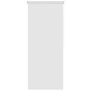 vidaXL Ролетна щора за баня, 80x240 см, бяла