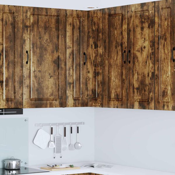 vidaXL Кухненски шкаф със съхранение Kalmar Димян дъб 57 x 57 x 100 см