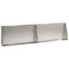 vidaXL Задържащи стени 2 бр. 80 x 12 x 50 см Неръждаема стомана