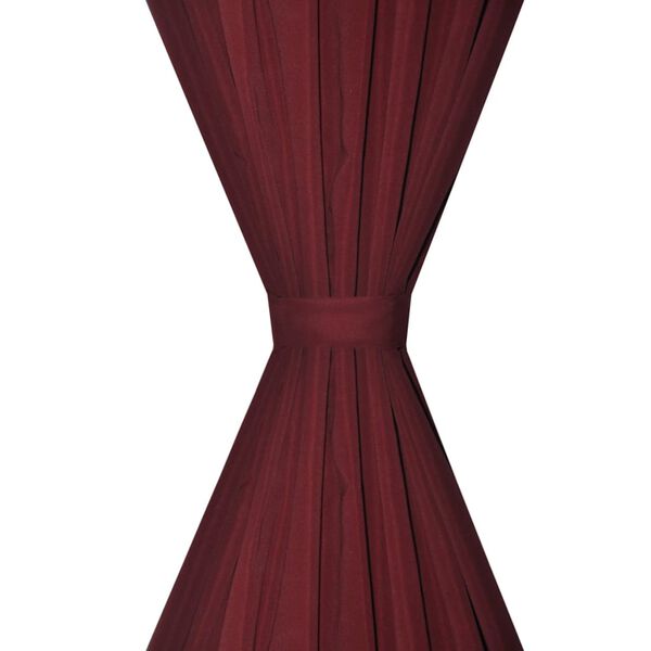 Енергоспестяващи, двойни плътни завеси, Бордо, 2 бр,140 х 245 см