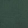 vidaXL Табла за легло, тъмнозелена, 144x7x118/128 см, кадифе