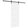 vidaXL Преплъзваща се врата ORKDAL 78 x 202 cm Инженерна дървесина