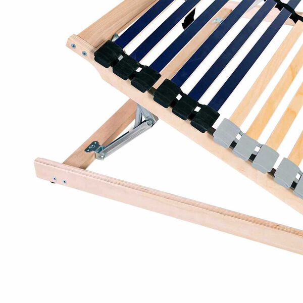 vidaXL Ламелна подматрачна рамка Кафяво 70 x 190 cm