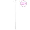 vidaXL Колчета за палатка 25 бр 30 см &Oslash;4 мм поцинкована стомана