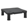 vidaXL Поставка за монитор, черна, 33,5x34x10,5 см