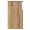 vidaXL Нощни шкафчета, 2 бр, дъб артизан, 50x32x60 см, инженерно дърво