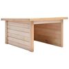 vidaXL Гараж за косачка за трева, 92x104x59,5 см, бор масив, 19 мм