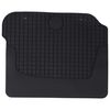 vidaXL Автомобилен килим 4 pcs Черно &Scaron;KODA OCTAVIA I 97-04 Каучук