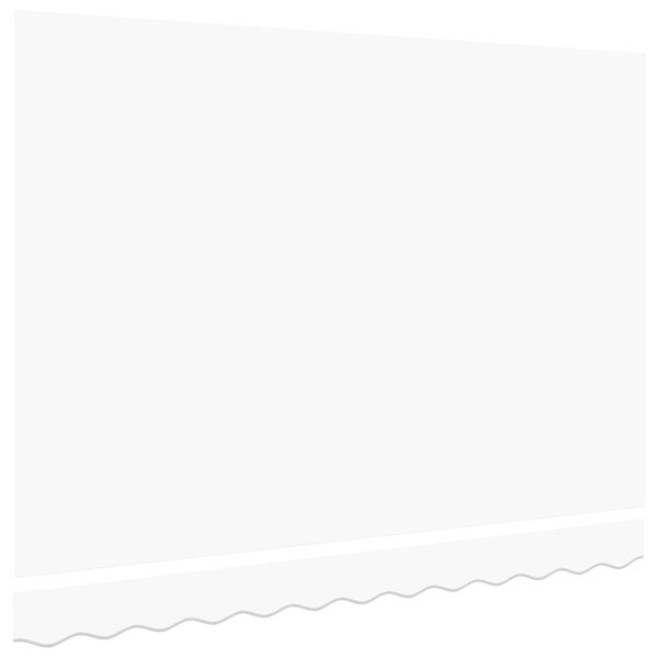 vidaXL Резервен плат за тента Бяло 280 x 245 см Полиестер