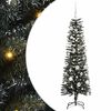 vidaXL С изкуствено коледно дърво с 150 LED светодиода Зелен 150 cm