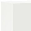 vidaXL Стенен ТB шкаф, бял, 40,5x30x60 см, инженерно дърво