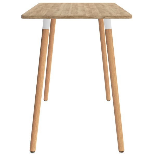 vidaXL Трапезен комплект от 5 части, розов