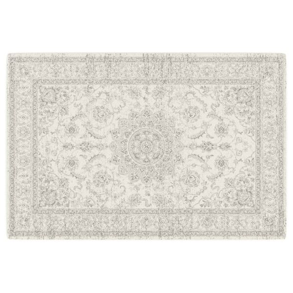 vidaXL Килим за открито и закрито къс косъм шарен 120x180 см неплъзгащ