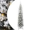 vidaXL С изкуствено коледно дърво с 300 LED светодиода Зелен 210 cm
