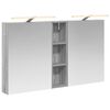 vidaXL Комплект шкафове за баня 3 бр. 120 x 14,5 x 70 см