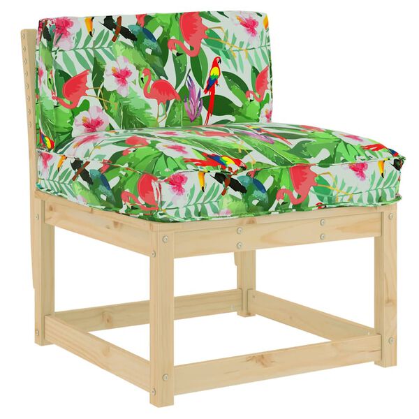 vidaXL Възглавница Многоцветен 70 x 40 x 12 cm Оксфордска тъкан