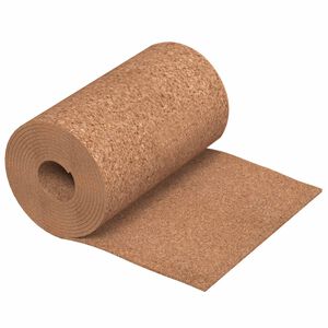vidaXL Коркова ролка Кафяво 500 x 50 x 0,8 см Корк