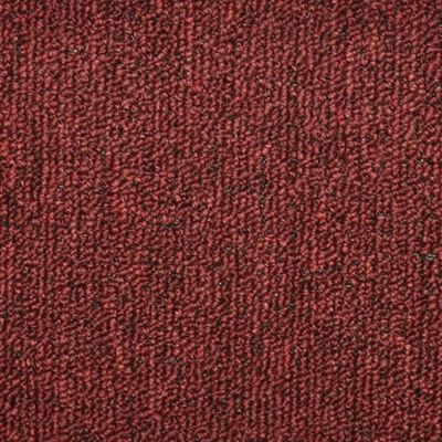 vidaXL Постелки за стъпала, 15 бр, червени, 56x17x3 см