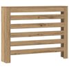 vidaXL Капак за радиатор, дъб артизан, 104x20x82 см, инженерно дърво