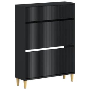 vidaXL Шкаф за обувки ARNHEM 78 x 24 x 103 см Инженерна дървесина