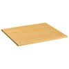 vidaXL Капак за готварска печка 50x56x1,5 см бамбук