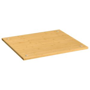vidaXL Капак за готварска печка 50x56x1,5 см бамбук