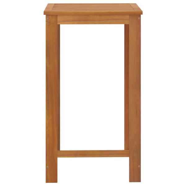 vidaXL Градински бар комплект с възглавници, 3 части, черен