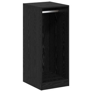 vidaXL Гардероб Черен дъб 41 x 48 x 102 см Инженерна дървесина
