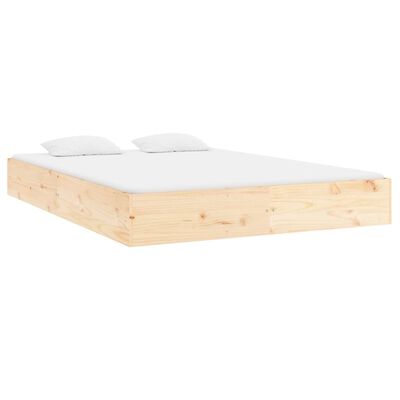 vidaXL Рамка за легло, дърво масив, 200x200 см