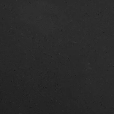 vidaXL Ниша за баня, матово черно, 41x36x10 см