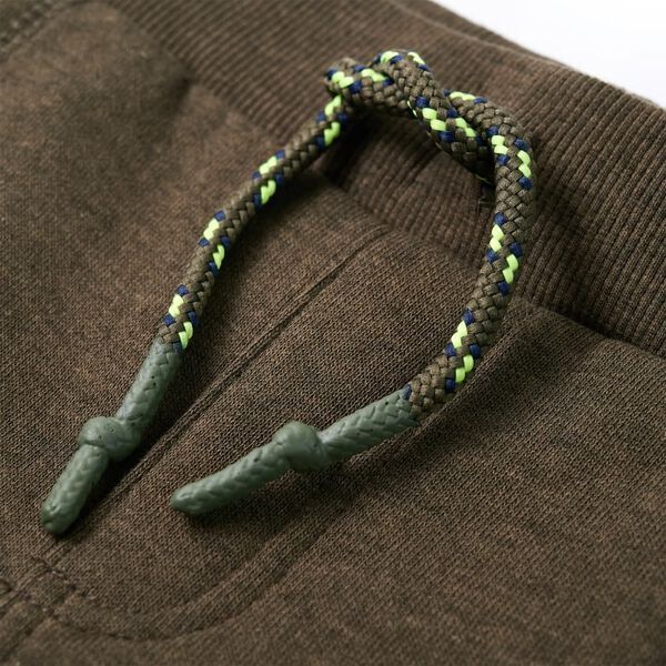 Детски спортен панталон, каки меланж, 104