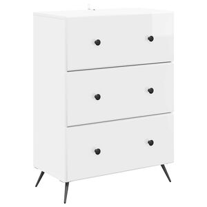 vidaXL Чекмеджетен шкаф 66 x 34,5 x 90 см Инженерна дървесина