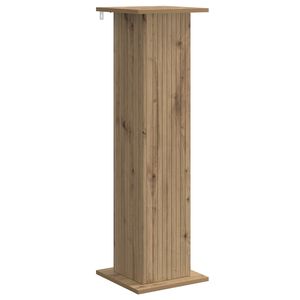 vidaXL Стойка за растения Дъб артизан 30,5 x 30 x 100,5 см