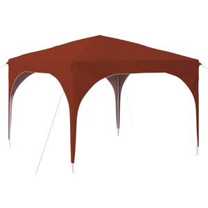 vidaXL Поп-ъп парти палатка 290 x 290 x 245 см Теракота