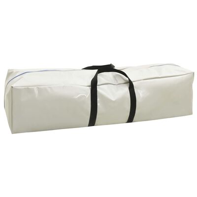 vidaXL Надуваем дюшек за гимнастика с помпа, 600x100x15 см, PVC, розов