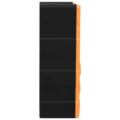vidaXL Шкаф органайзер с 39 чекмеджета, 38x16x47 см