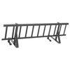 vidaXL Снегозадържател за покрив Антрацит 100 x 29,5 x 34,5 см Стомана