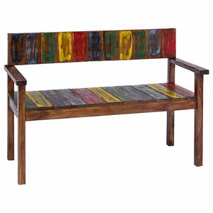 vidaXL Трапезни столове, 4 бр, регенерирано дърво масив