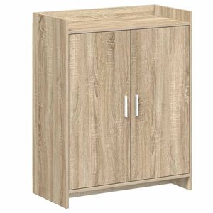 vidaXL Шкаф за обувки Дъб сонома 73,5 x 36 x 92 см Инженерна дървесина
