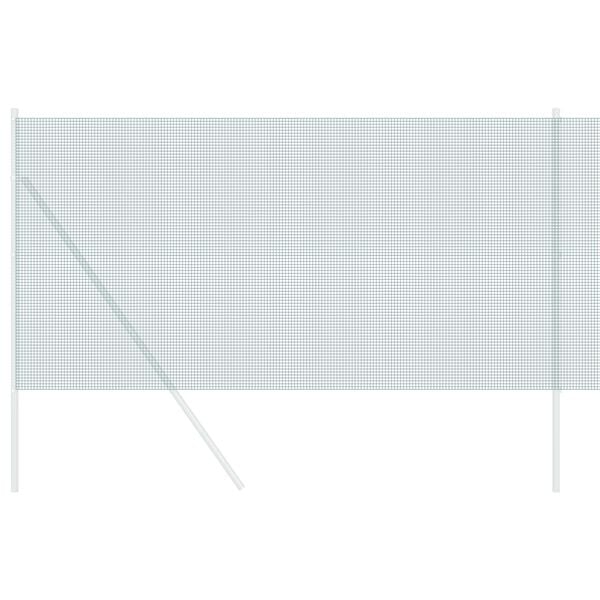 vidaXL Заварена мрежа ограда Зелен 0.6 x 25 м