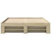 vidaXL Рамка за легло без матрак сонома дъб 160x200 см инженерно дърво