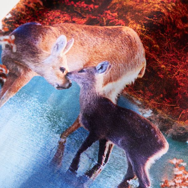 Детска рокля с дълъг ръкав, старо розово, 116